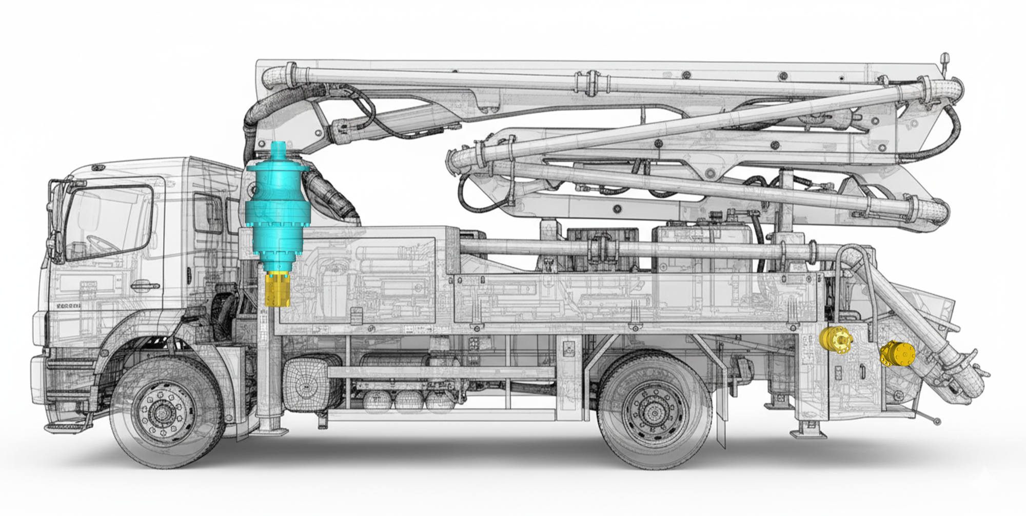 Choosing Better. Without Stopping. — A Concrete Pump Truck Swing Drive Case Study