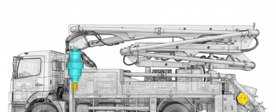 Concrete Pump Truck: [QJM] & [ZCM]