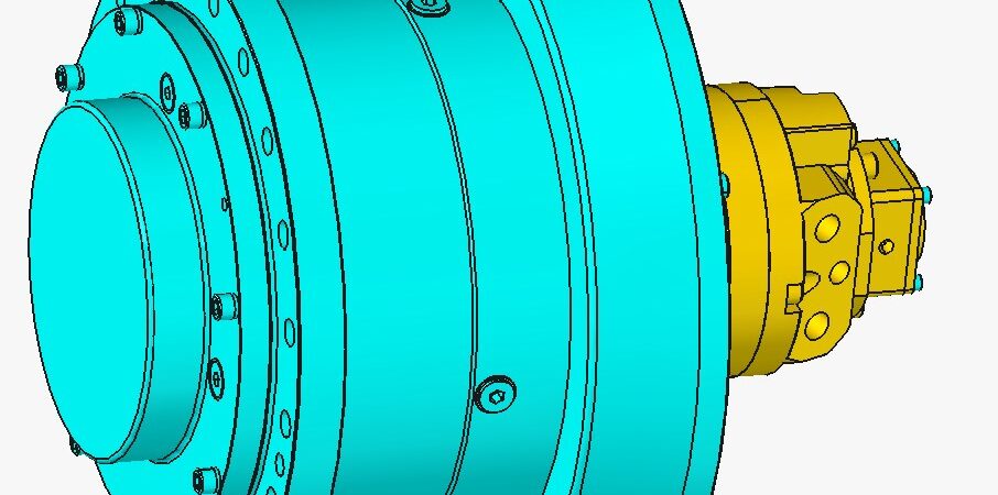 ZXG3 Integrated Hydraulic Slew Drive
