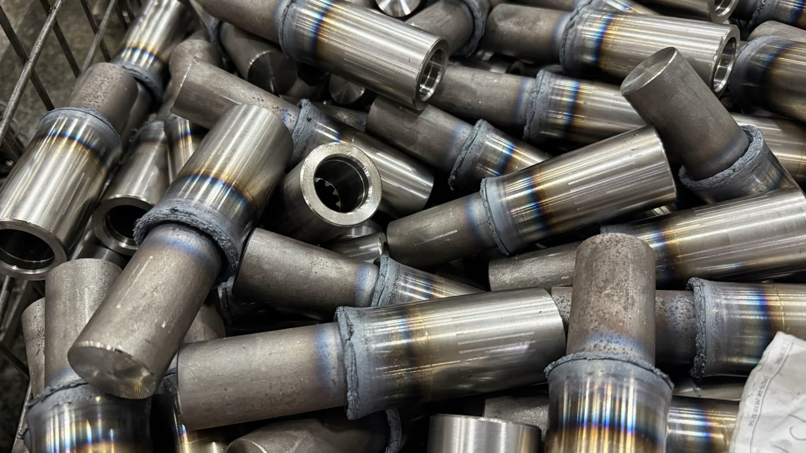 Steel shaft blanks for hydraulic motor output shafts