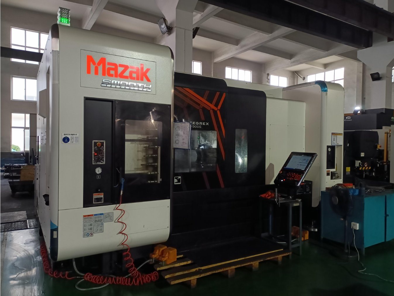 Mazak multi-tasking machine for hydraulic motor parts
